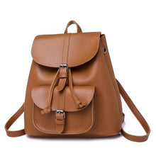 Load image into Gallery viewer, New PU Retro Women&#39;s Backpack
