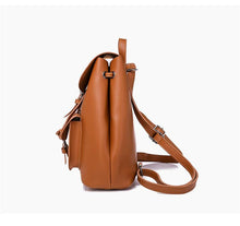 Load image into Gallery viewer, New PU Retro Women&#39;s Backpack
