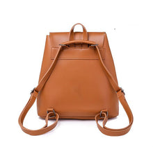 Load image into Gallery viewer, New PU Retro Women&#39;s Backpack
