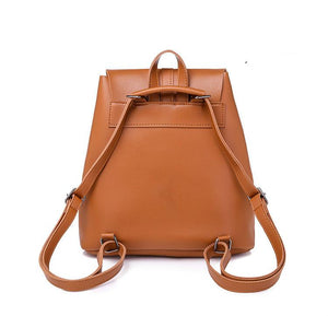 New PU Retro Women's Backpack